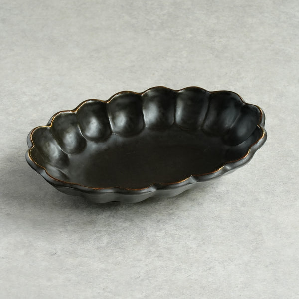 リンカ金環黒練 28オーバルボウル