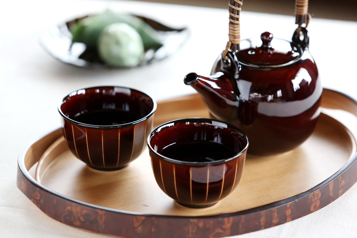 茶器セット・つるつる土瓶＆しのぎ煎茶（ギフトBOX入り） – カネコ小兵公式オンラインストア