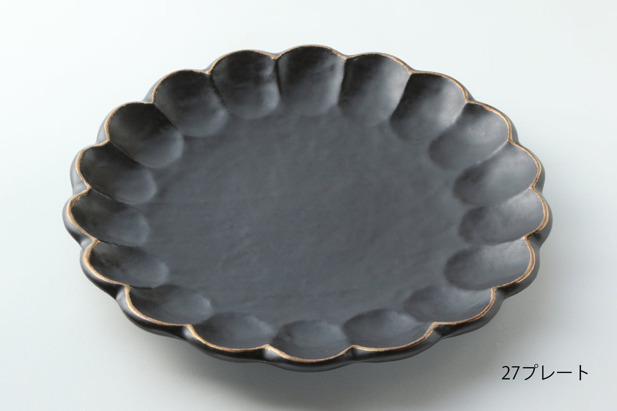 リンカ金環黒練 大皿 – カネコ小兵公式オンラインストア