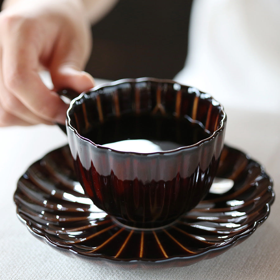 斉山窯　カップ2個 斉山窯 カップ 小付 2客セット 斉山窯 (太田恵) 蓋付き