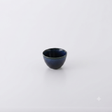 ちび盃　茄子紺ブルー　中