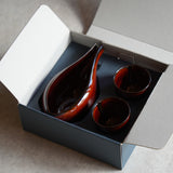 ハス冷酒器セット（ギフトBOX入り）