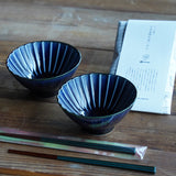 味ごはんペアセット（ぎやまん陶味ごはん茶碗２個・箸２膳・味ごはんのもと１個）