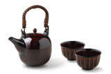 茶器セット・つるつる土瓶＆しのぎ煎茶（ギフトBOX入り）